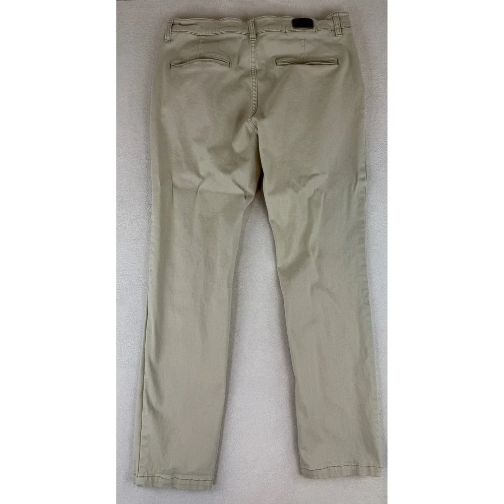 Mugsy Jeans Teddys Chino Pants Mens 36x32 Khaki Tan Stretch Casual K3PNLK